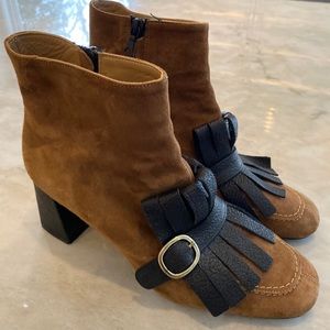 Roberto Festa Gianna Boot in Tobacco Suede